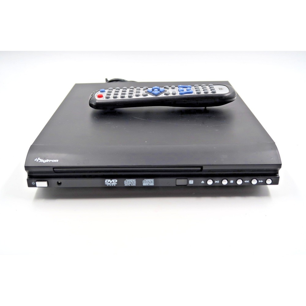 Digitron SW2200I DVD Player Black Compact Disc Digital Audio with Remote